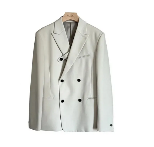 Chic Ivory Men's Suit Set