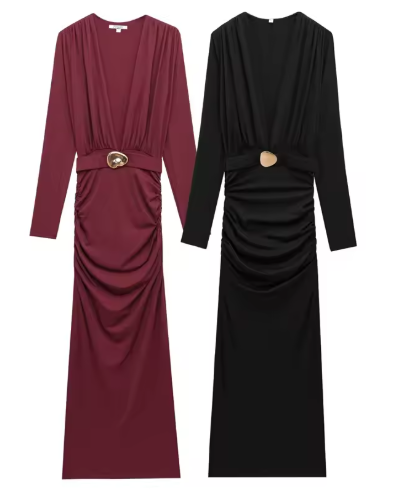 Elegant Red Party Dress