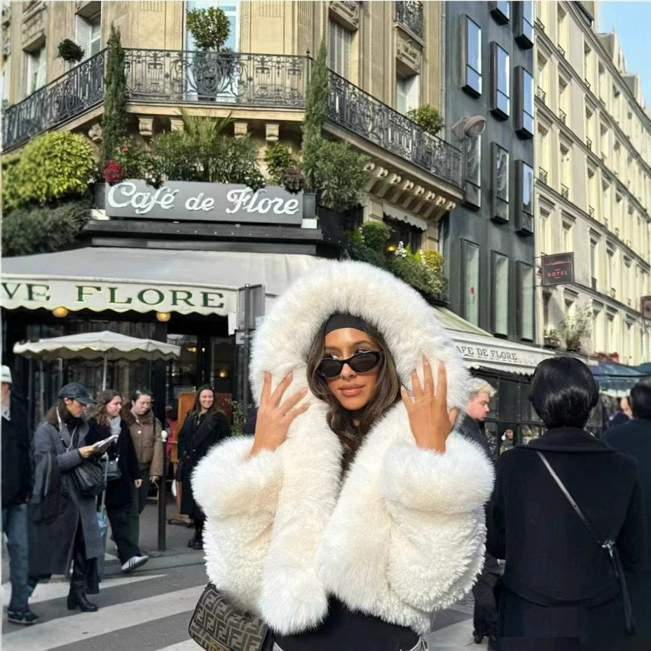 Cozy Chic Faux Fur Jacket