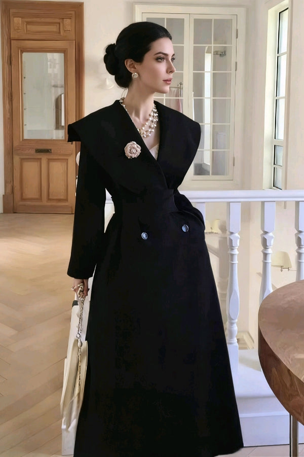 Chic Pink Suede Trench Coat