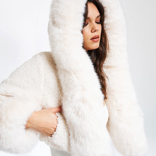 Cozy Chic Faux Fur Jacket