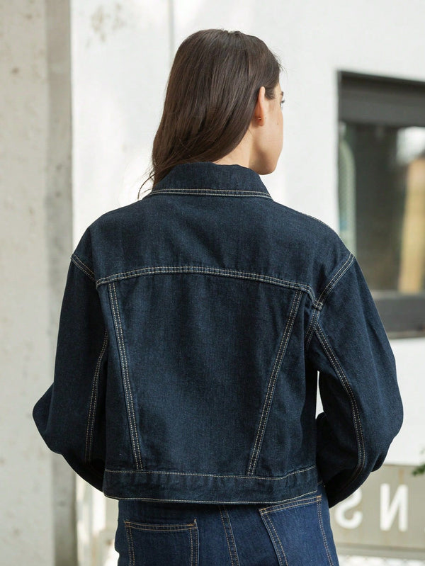 Chic Autumn Denim Jacket
