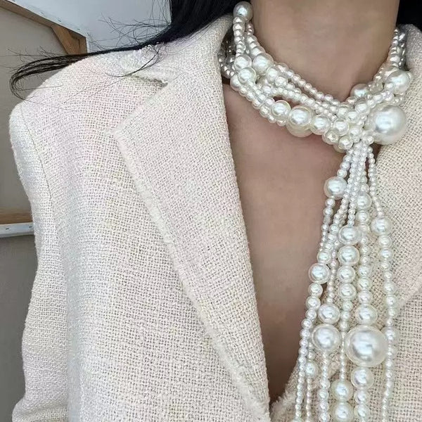 Glam Pearl Body Chain