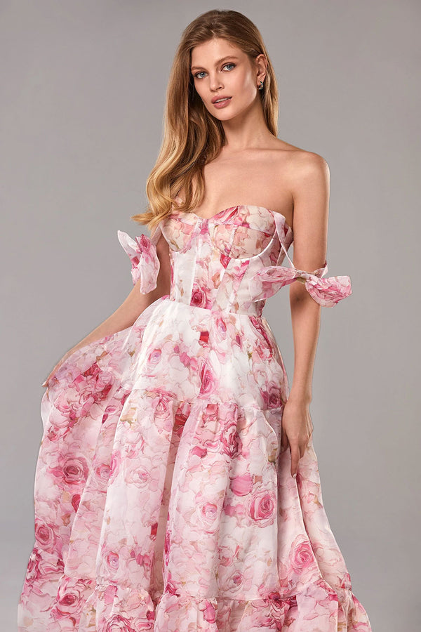 Floral Elegance Maxi Dress