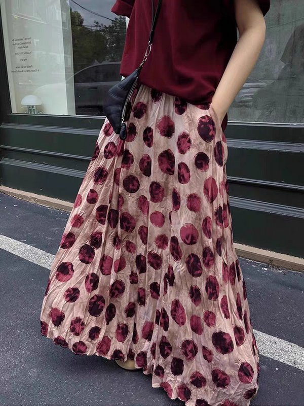 Chic Summer Polka Dot Dress