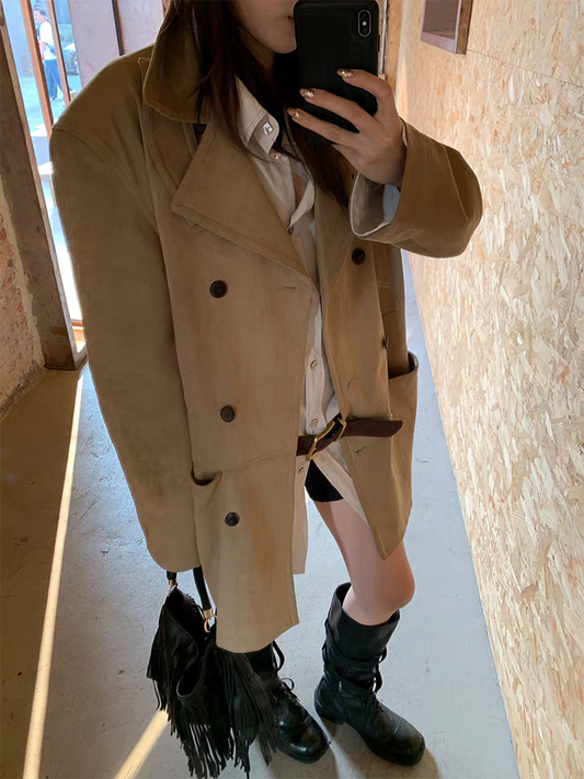 Chic Women's Classic Trench Coat