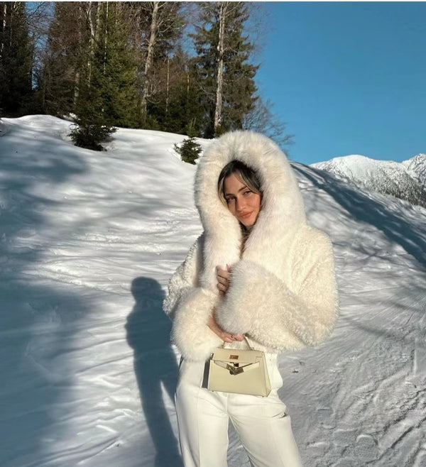 Cozy Chic Faux Fur Jacket