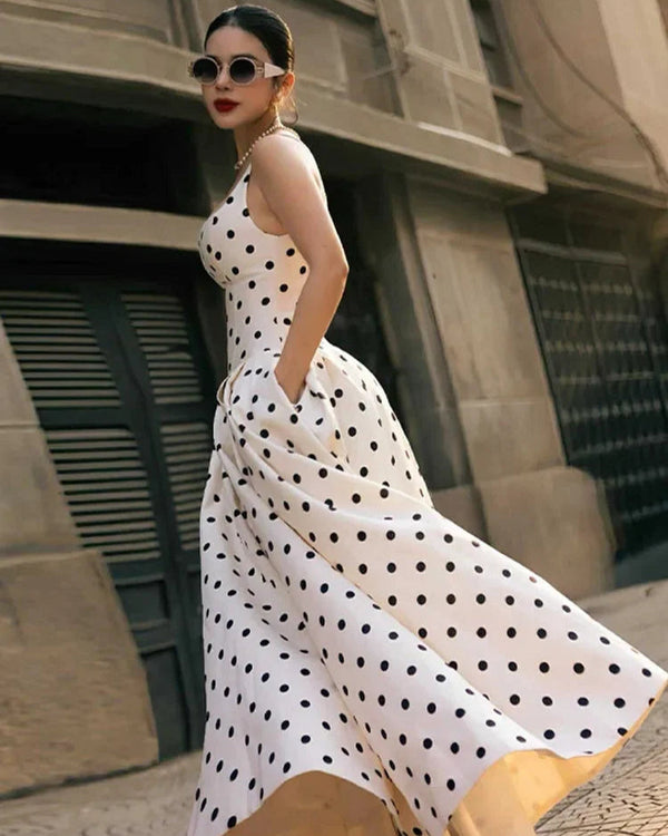 Chic Polka Dot Dress