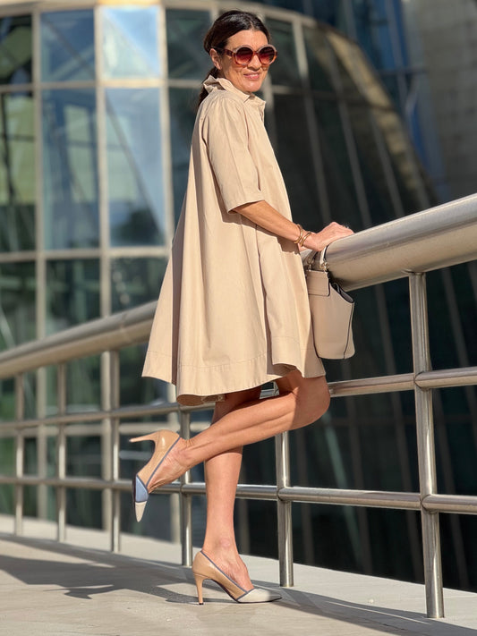 Elegant Shirt Dress