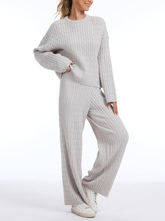 Cozy Knit Lounge Set for Women