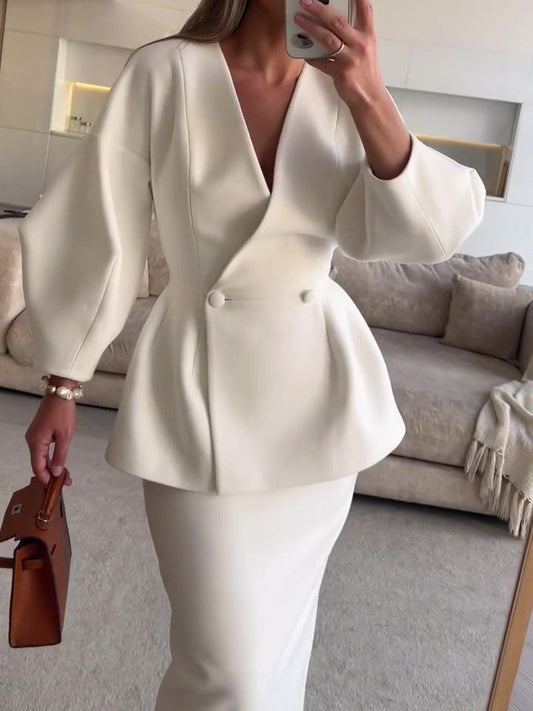 Chic Ruffle Outfit Set