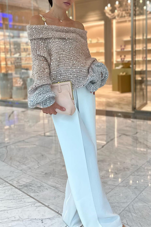 Cozy Knit Bustier Top