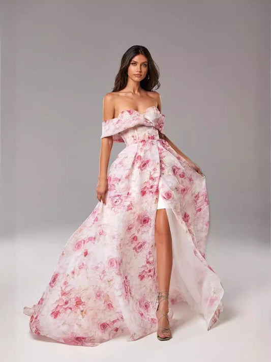 Rose Pink Maxi Dress