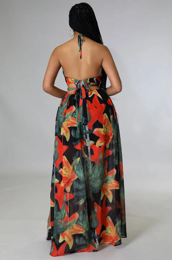 Rio Sunset Maxi Dress
