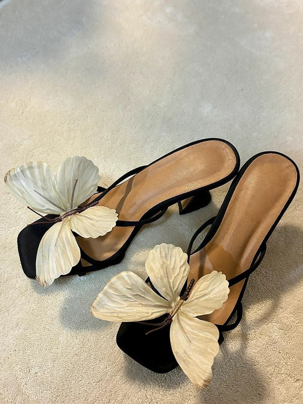 Butterfly Charm Sandals