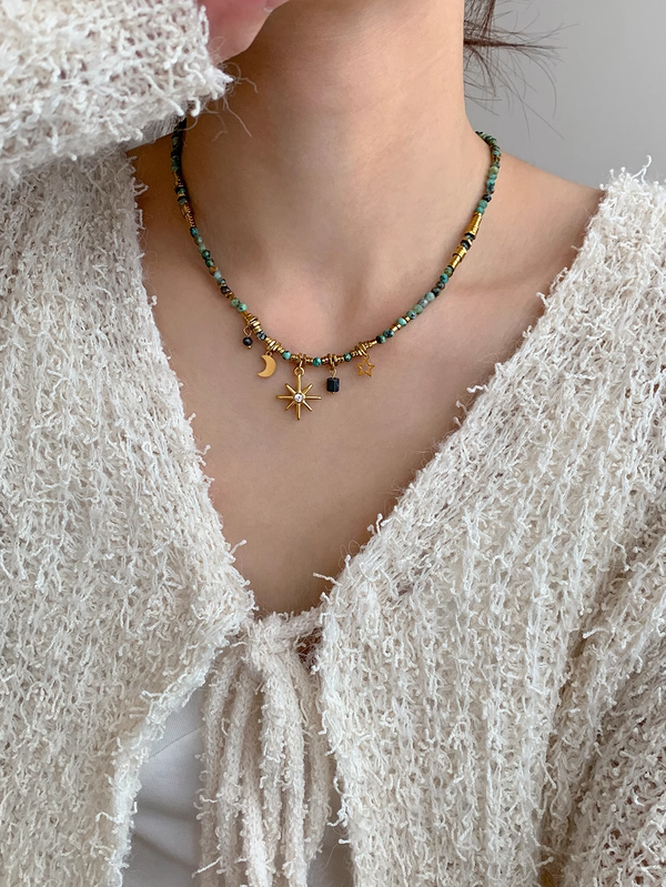 Rainbow Sunshine Necklace