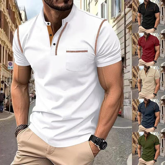 Breathable Cotton Polo for Men