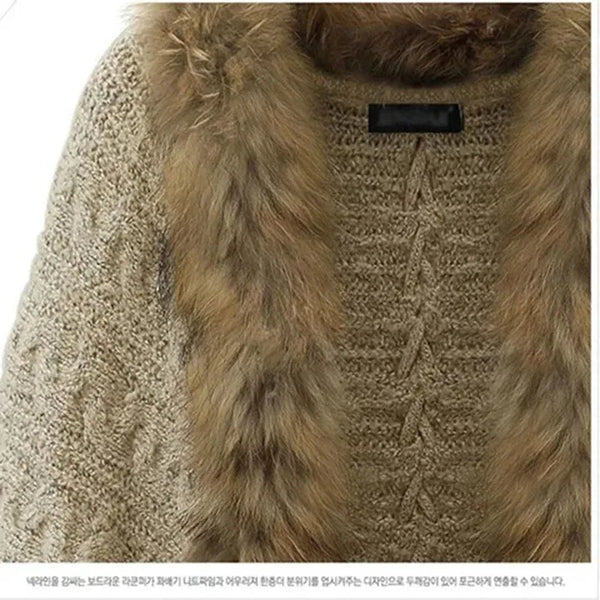 Cozy Knit Cardigan Shawl