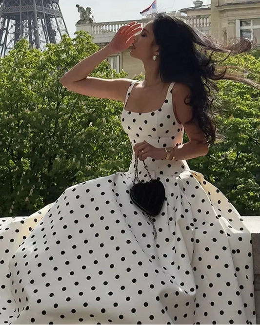 Chic Polka Dot Dress