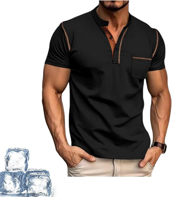 Breathable Cotton Polo for Men