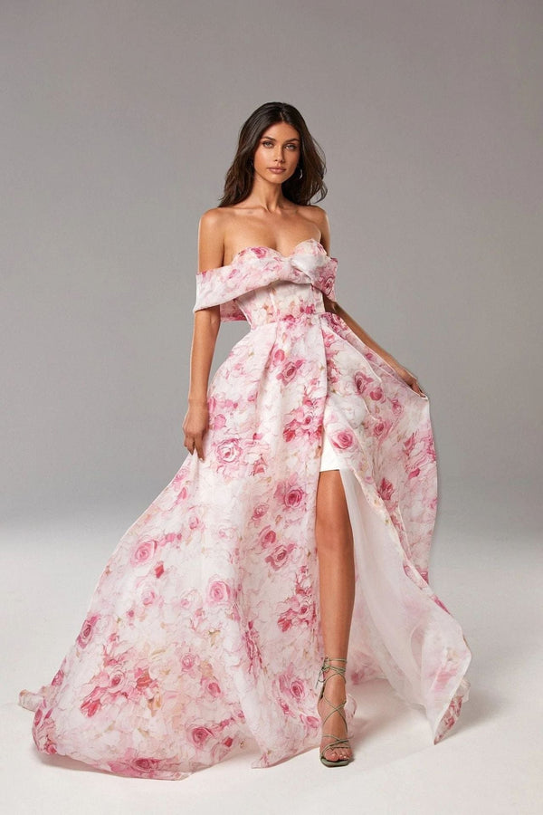Floral Elegance Maxi Dress