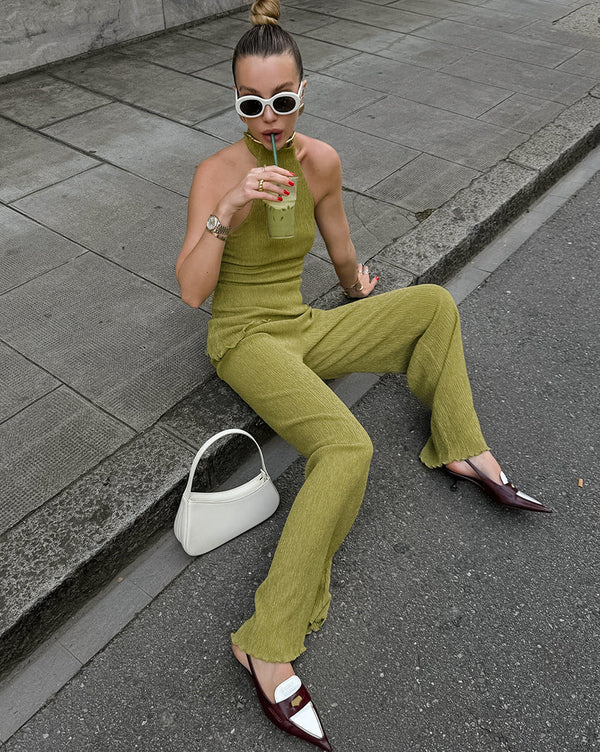Chic Halter Pant Set
