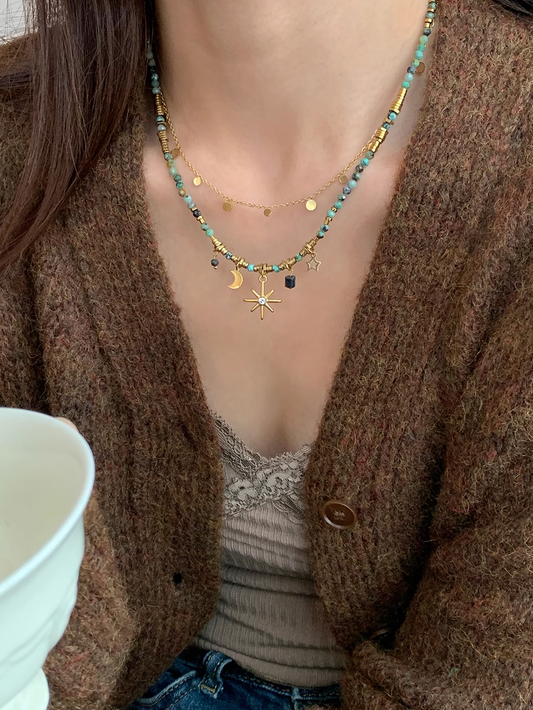 Rainbow Sunshine Necklace