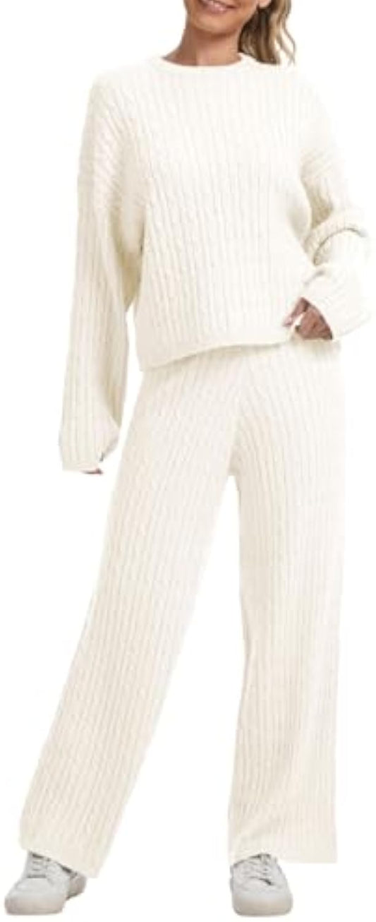 Cozy Knit Lounge Set for Women